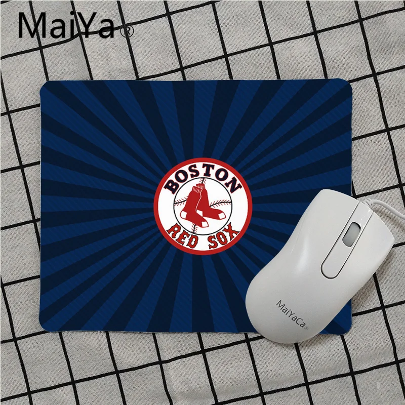 Maiya Одежда высшего качества Boston Red Sox индивидуальные ноутбук игровой коврик для мыши Лидер продаж подставка под руку мышь