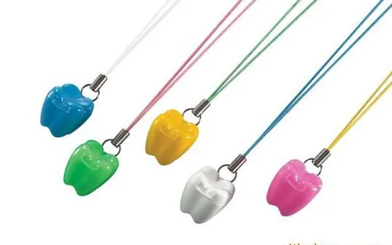 100 шт. коробка для хранения зубов молока выпадающих временные зубы первичные