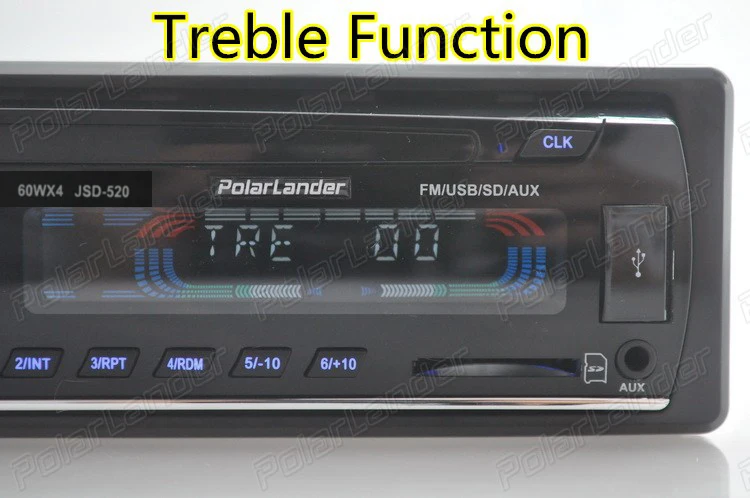 Автомобильный стерео радио JSD 520 MP3/WMA/WAV плеер Bluetooth горячая Распродажа напольная цена FM/SD/USB/AUX несколько эквалайзеров 1 DIN 12V