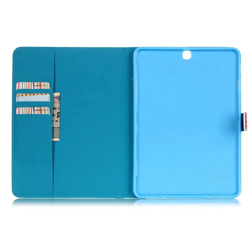 Чехлы для планшетов Samsung Galaxy Tab S2 9 7 чехол SM-T810 T815 T813 T819 3D роспись из искусственной