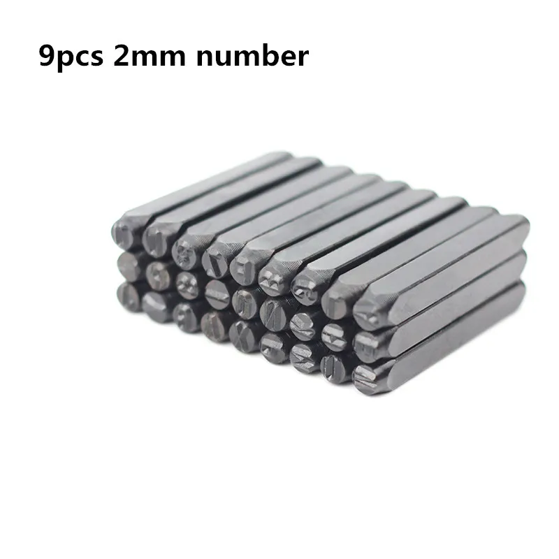 Новинка 9 шт. количество 2 мм кожанные инструменты для изготовления седла ремесло