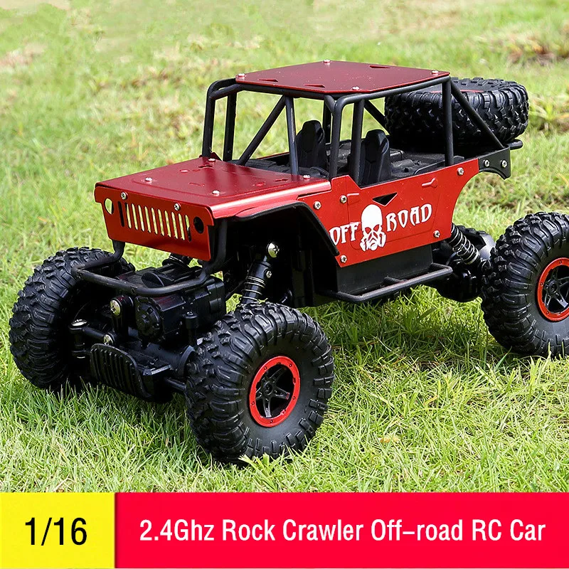 1:16 RC автомобиль 4WD рок сканеры 4x4 вождения автомобиля Двойной Мотор привод Bigfoot