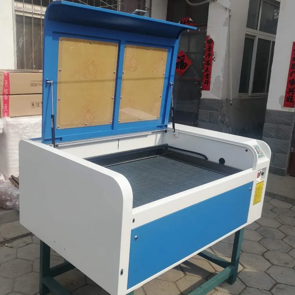 Free shipping RECI W2 100W laser cutting machine 1060 engraving with Ruida control panel | Инструменты