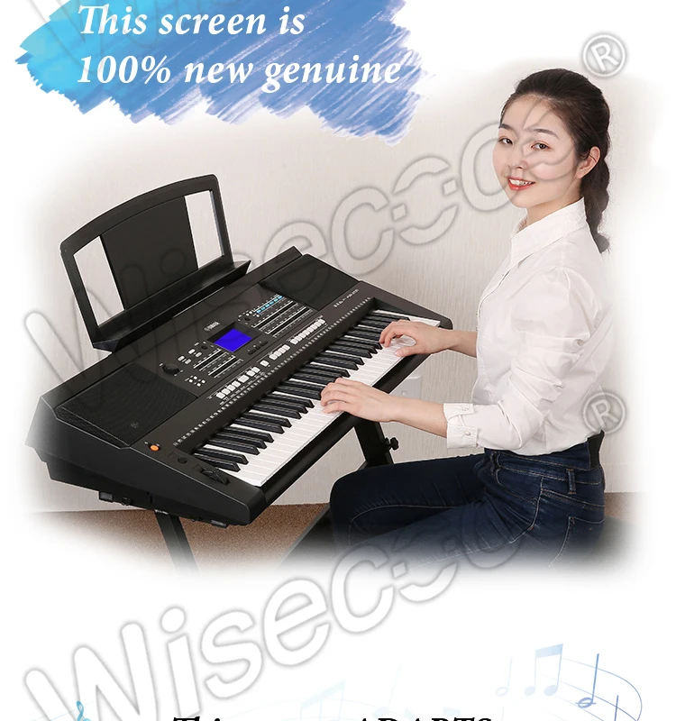 Для YAMAHA DGX-620 DGX620 DGX630 DGX640 ЖК-экран дисплей модуль Ремонт Замена PSR S500 S550 S650 mm6