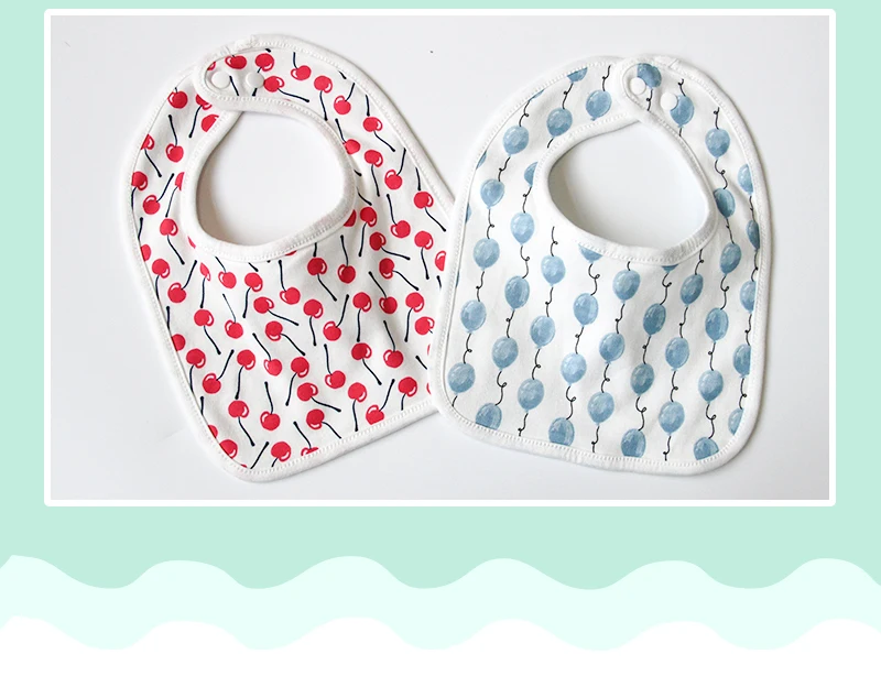 Cotton Baby Bibs Infant Soft Saliva Towels Newborn Wear Burp Cloths Kids Feeding Apron Accessories Toddler Bandana Bebes Babador