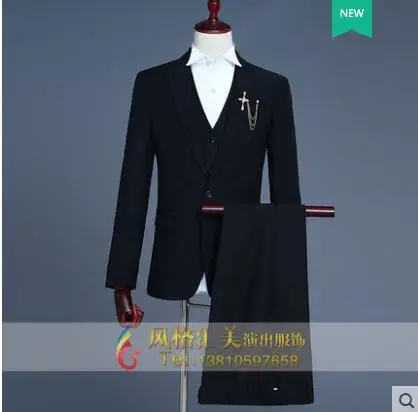 Белый Мода 2020 Новое поступление приталенный мужской костюм комплект с штаны