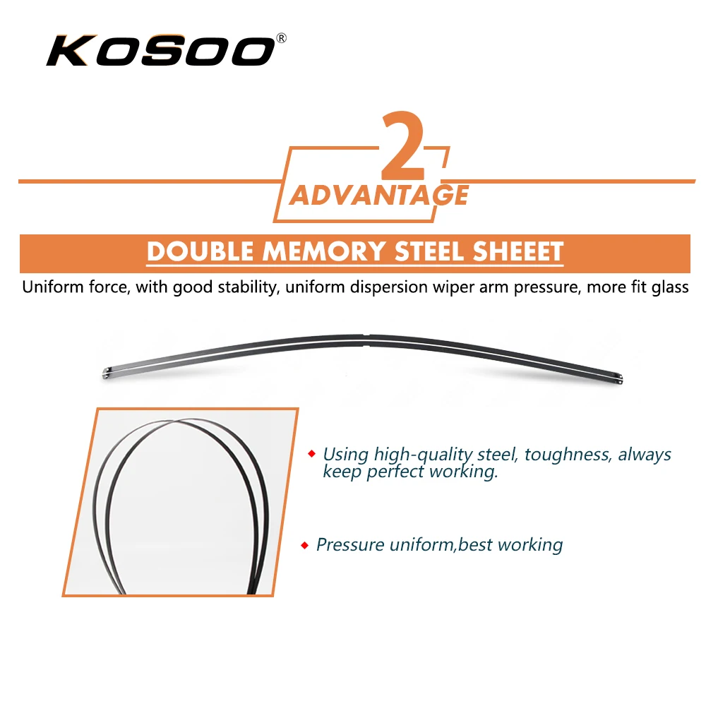 Стеклоочистители для Peugeot 407 (2004 ) 28 + дюймов 2 шт.|windshield blades|wiper bladecar wiper blade |