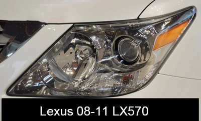 LX570 TAOCHIS адаптер каркаса для стайлинга автомобилей для LEXUS GX460 ES240 IS250 LX570 ES350 ES300H GS Hella 3r G5 объектив проектора модернизации - Цвет: LX570