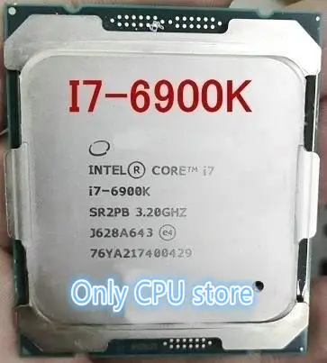 Оригинальный процессор Intel Core I7 6900K 3 20 ГГц м 14 нм 8 ядер для бесплатная