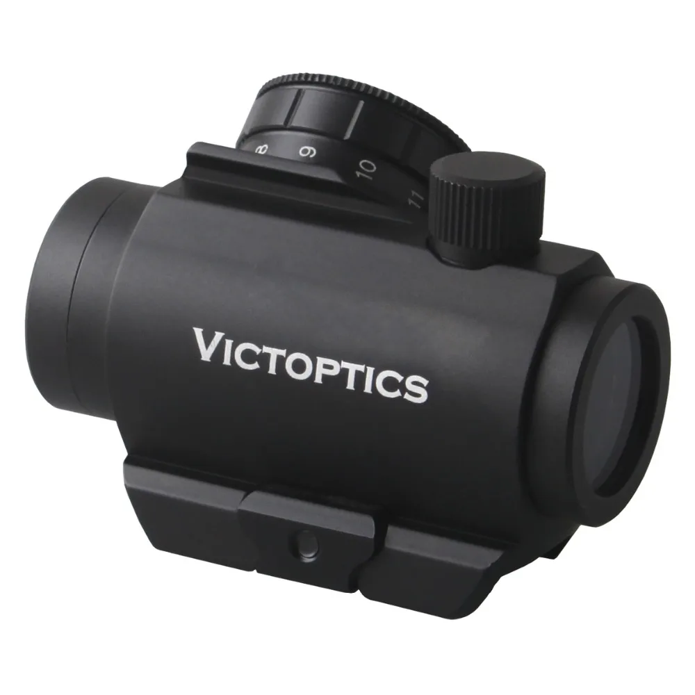 VictOptics 1x22 охотничий прицел с красной точкой Коллиматор для охоты AR15 .223 5 56 мм