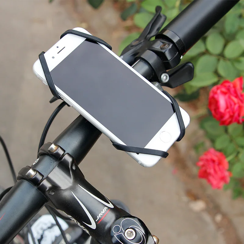 4-6&quot Phone Bicycle Rack Adjustable Bike Holder Stand Mountain Road Accessories Cell Mount Handle Front | Спорт и развлечения
