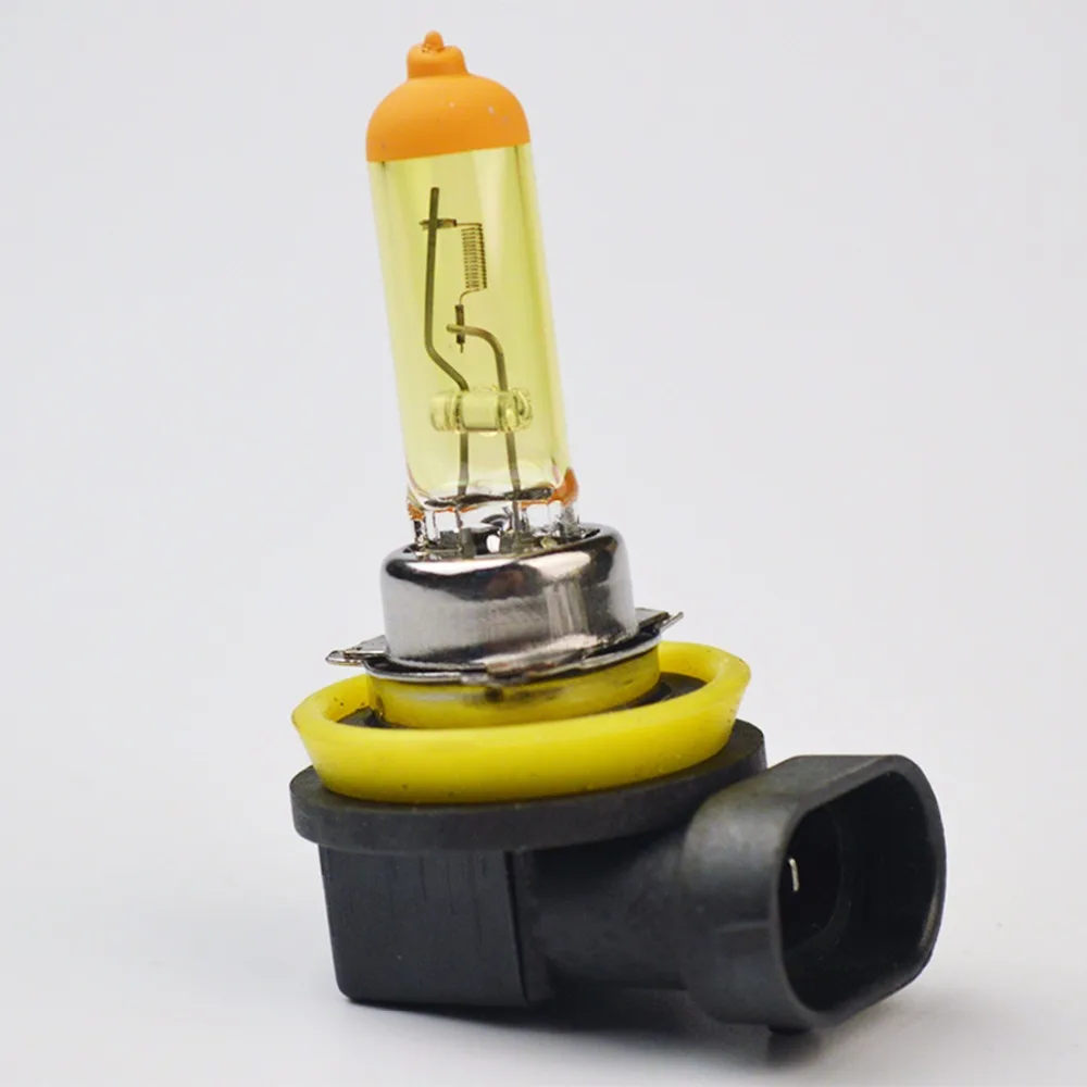 Желтая ксеноновая лампа для фар автомобиля 1 шт. 12 В 55 Вт 9005 к H1 H3 H4 H7 H8 H11 9006 3000