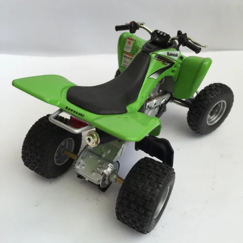 1/18 специальный литой металл Kawasaki Atv Статический рабочий стол дисплей Коллекция Модель