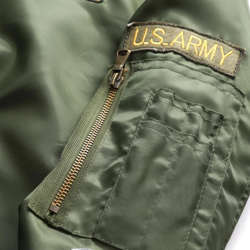 Новые идеи, мужская куртка-бомбер, летная куртка пилота, Мужская летная куртка Ma-1, летная куртка пилота ВВС, мужская куртка Ma1, армейская Военная мотоциклетная куртка, пальто