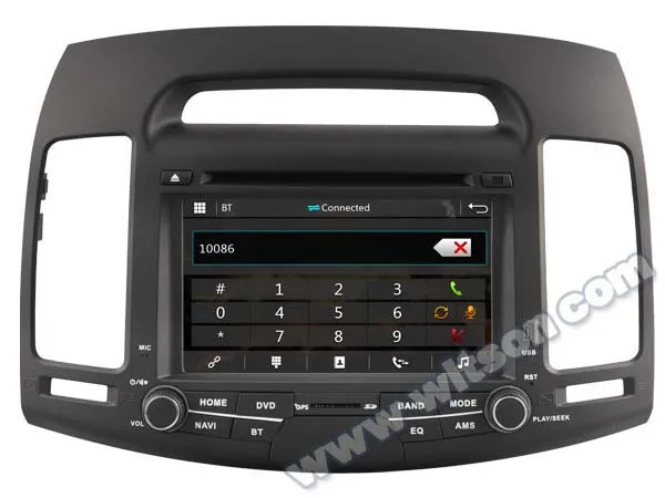 7 &quotемкостный сенсорный экран специальный автомобильный DVD для Hyundai Elantra 2007 2008 2009