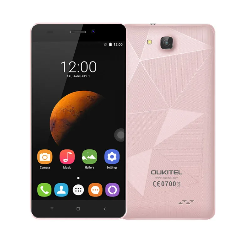 Oukitel C3 Мобильного Телефона Android 6.0 MTK6580 Quad Core Смартфон 1 Г RAM 8 ROM 5.0 &quotHD Экран 3 WCDMA