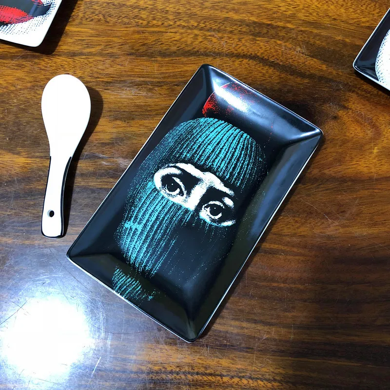 Орнамент Artesanato Fornasetti ремесло украшение керамическая тарелка фарфоровые
