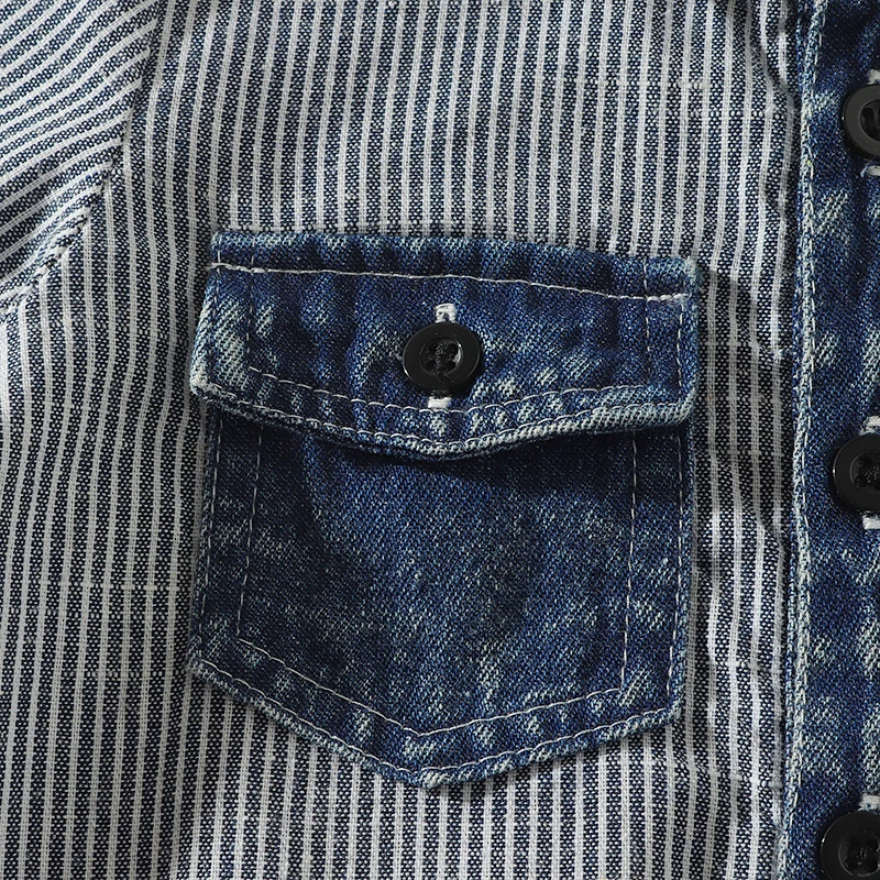 Kimocat/комбинезон для маленьких мальчиков с короткими рукавами в Вертикальную