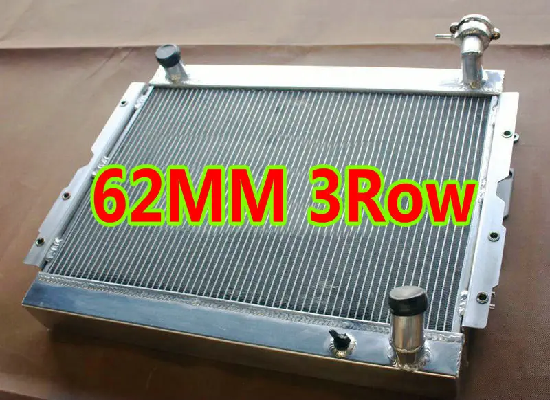 Radiator Алюминиевый радиатор+ вентиляторы для Toyota Land Cruiser Grande Samurai J60 60 серия FJ60 FJ61 FJ62 1980-1990 4.0L 3F бензин руководство - Цвет: Radiator