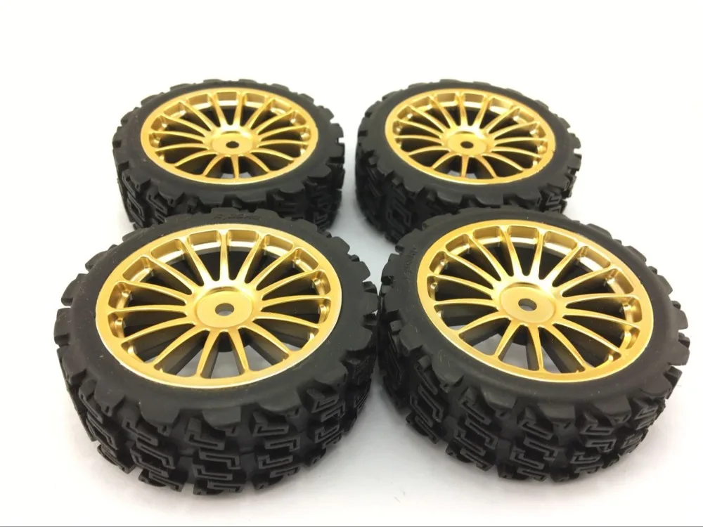 4 шт. Резиновые Колесные шины для HSP HPI kyosho Tamiya Redcat FS | Игрушки и хобби