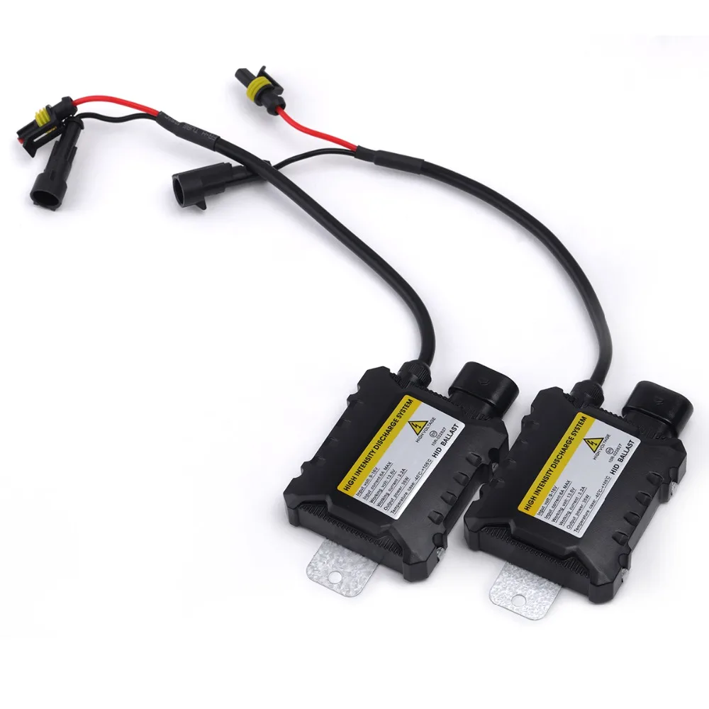 2X 12 В xenon HID балласт 35 Вт Цифровой Тонкий hid ксеноновый блоки на замену зажигания