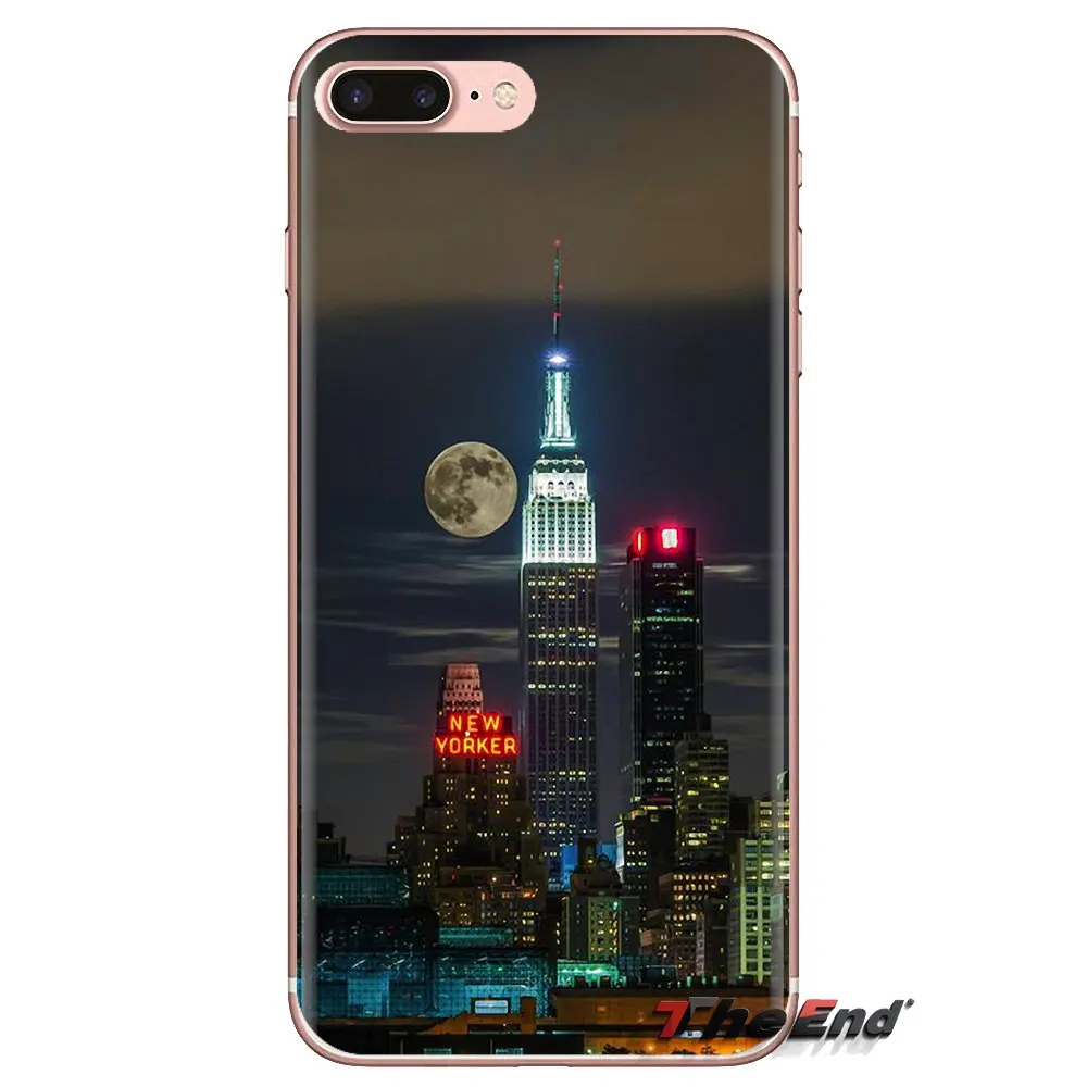 Силиконовый чехол для телефона I Love New York City Нью-Йорк США Huawei G7 G8 P7 P8 P9 P10 P20 P30 Lite Mini Pro