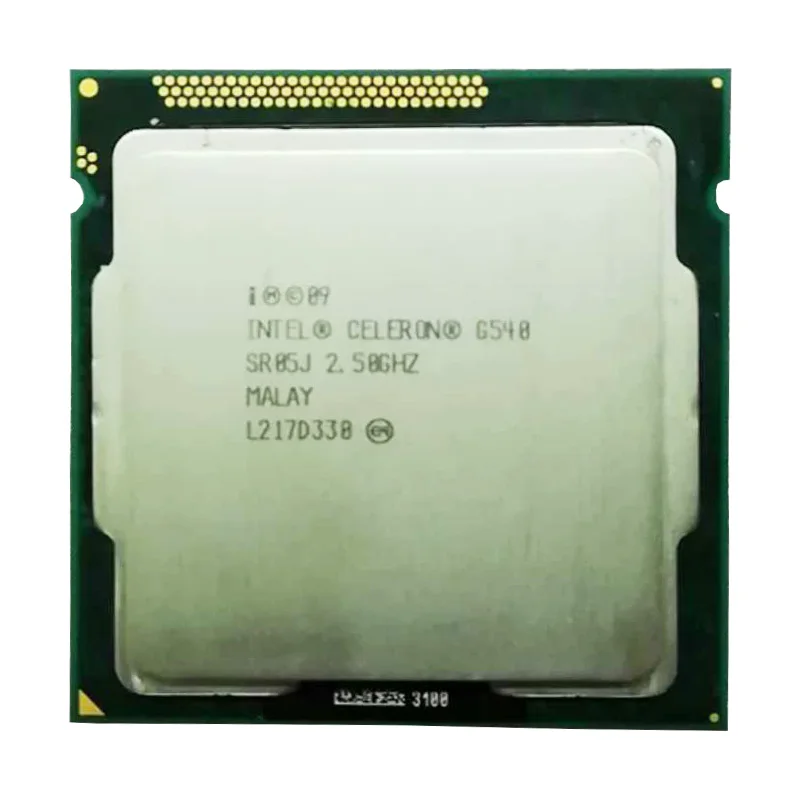 Intel Celeron G540 CPU 2M/2 50 GHz LGA 1155 TDP 65W H61 B75 81 B85 материнская плата Pentium Dual Core g2030 2120 2130 cpu