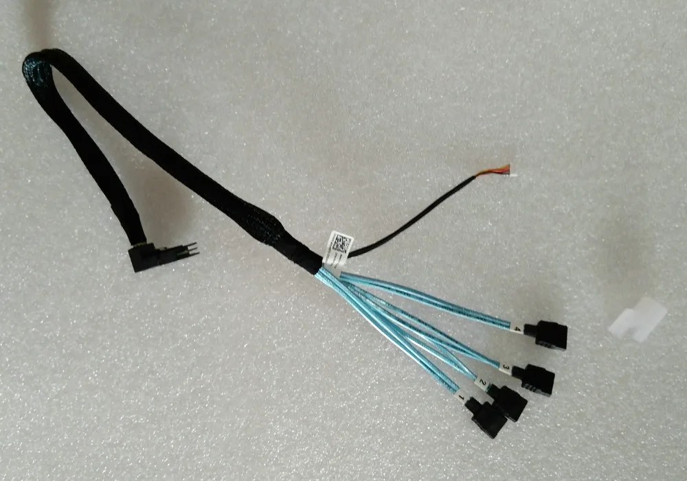 RaidStorage Amphenol Оригинал DP/N 0HYJ6G HYJ6G PD: новейший SFF8087 локоть для SATAx4 MiniSAS 6 ГБ/сек. кабели