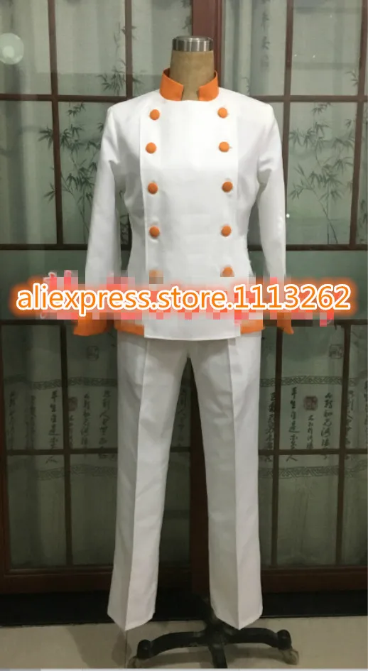 

Shokugeki no Soma Food Wars, Takumi Aldini, костюм для косплея, изготовленный на заказ
