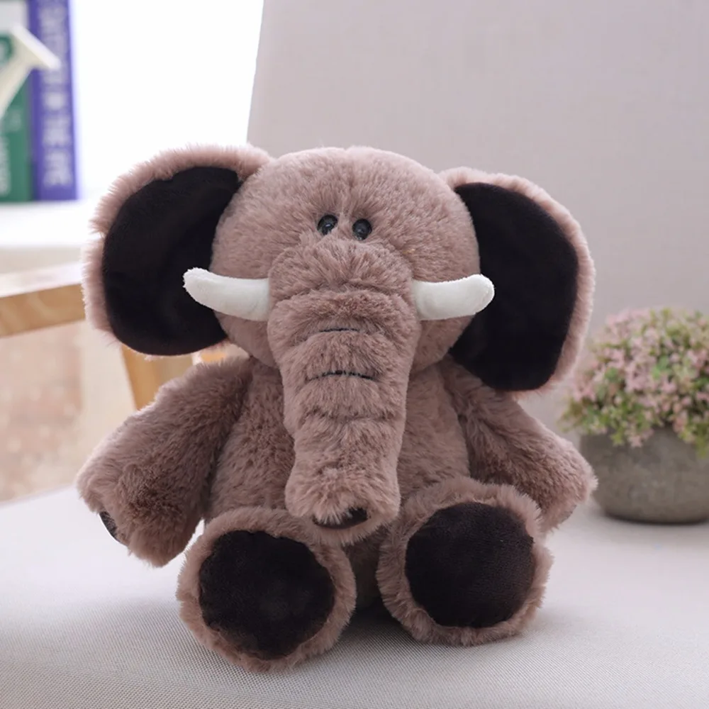 1pc 30cm Kawaii Elephant Plush Toys Infant Soft Doll For Sleeping Stuffed Animals Baby 's Playmate Gifts for Children Gift | Игрушки и