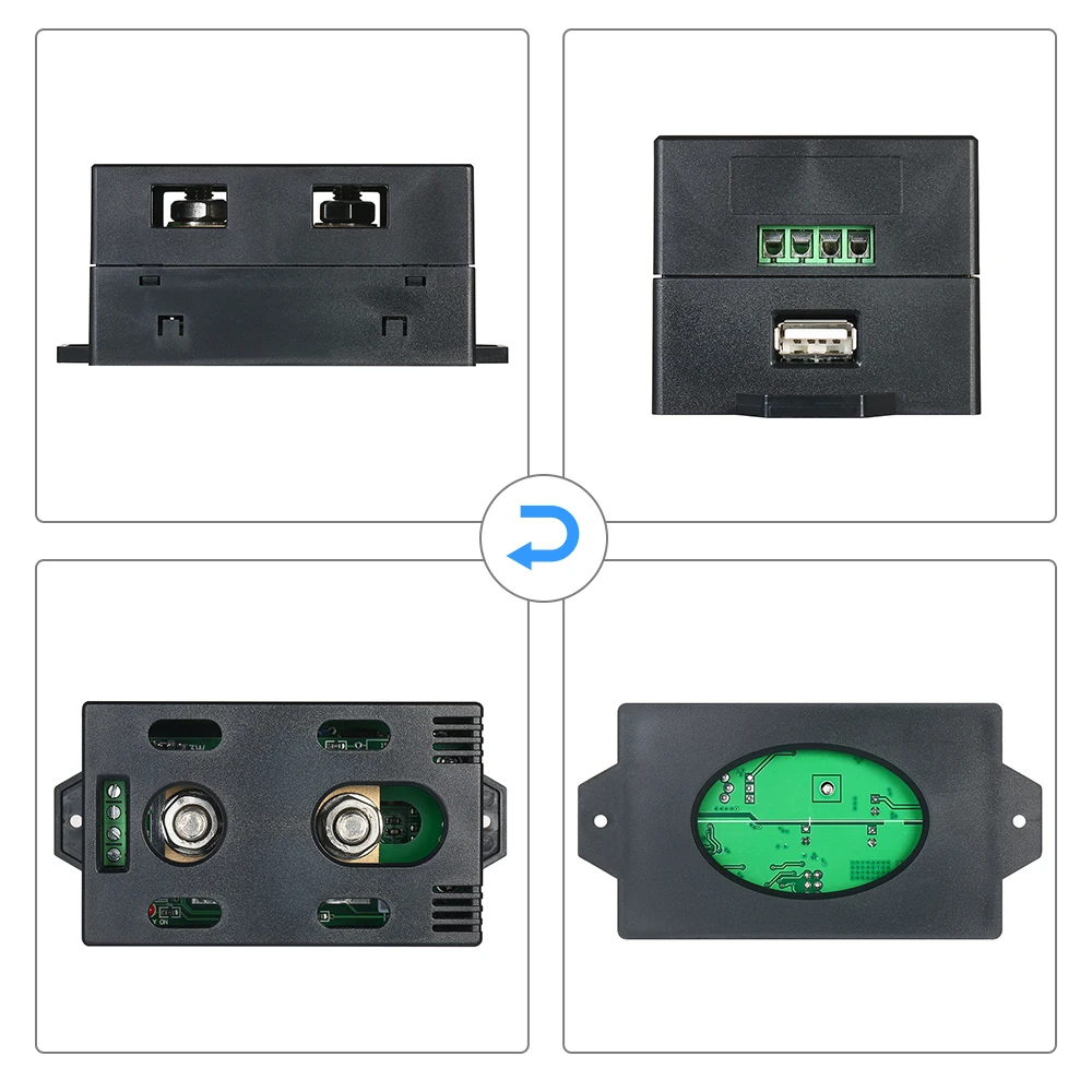 VAT-1300 DC 0,01-100 V 0,01-300A беспроводной двунаправленный ток напряжения ват1300 метр Амперметр Вольтметр Емкость кулоновый счетчик