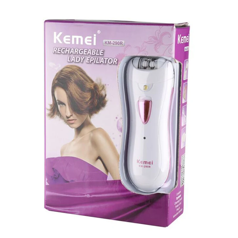 Эпилятор Kemei женский аккумуляторный эпилятор электрический устройство для