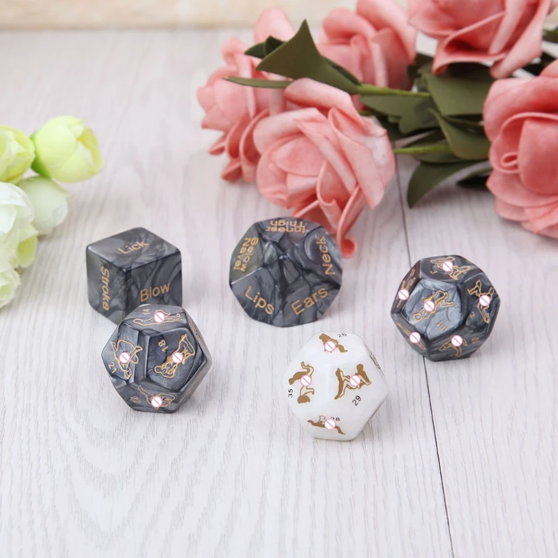OOTDTY 5 шт. сексуальные кости Веселая взрослая Юмористическая игра эротическая