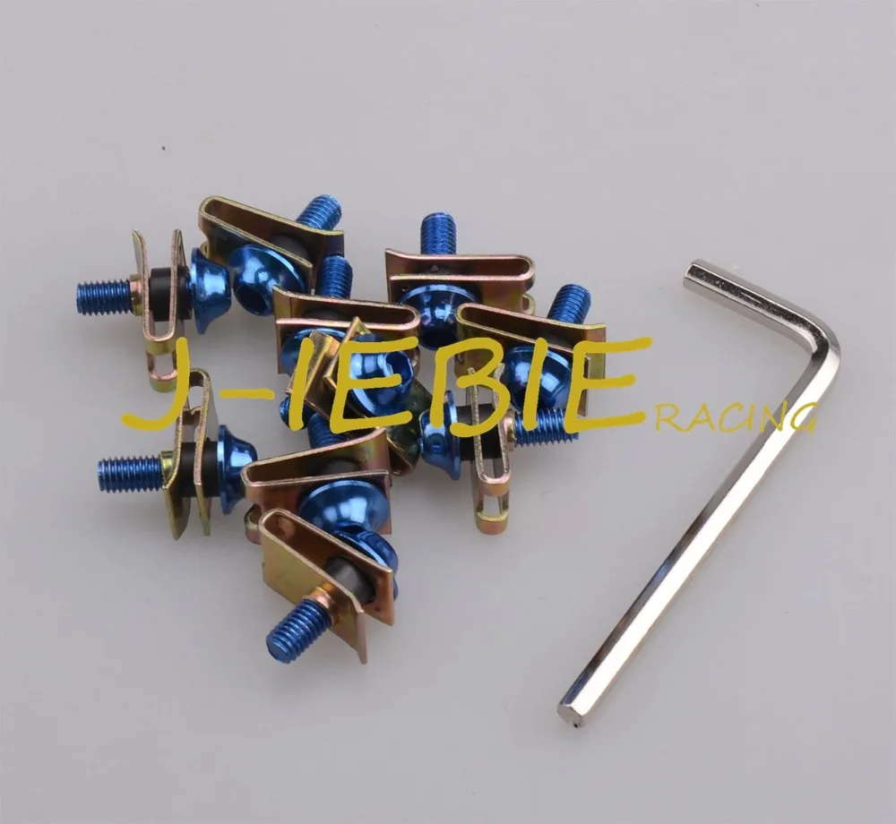 Болты Обтекатели с ЧПУ для Honda CBR125R 150R 250R 300R 600RR 1000RR CBR900RR CBR600 F2 F3 F4 F4i Shadow 600/750 10 шт.