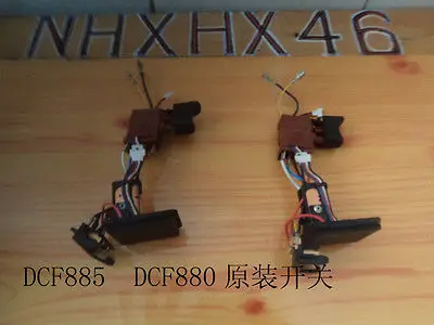 Для Dewalt 20V ударный триггер переключатель, DCF885, DCF883, DCF880# N359999