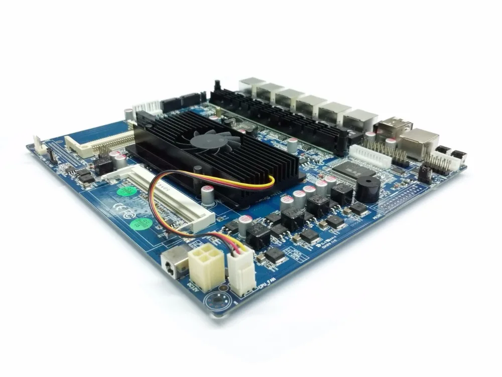 HCiPC M503 2 материнская плата D525 6LAN ITX Multi LAN брандмауэр роутер система брандмауэра