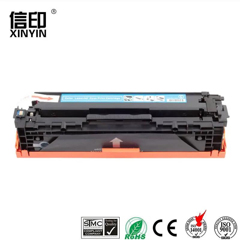 XColor CB540A CB540 CB541A CB542A CB543A 125A совместимый тонер-картридж для принтера HP LaserJet CP1215 CP1515n