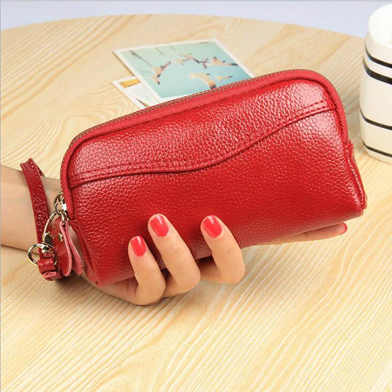 Модная кожаная сумочка для сотового телефона в европейском и американском стиле