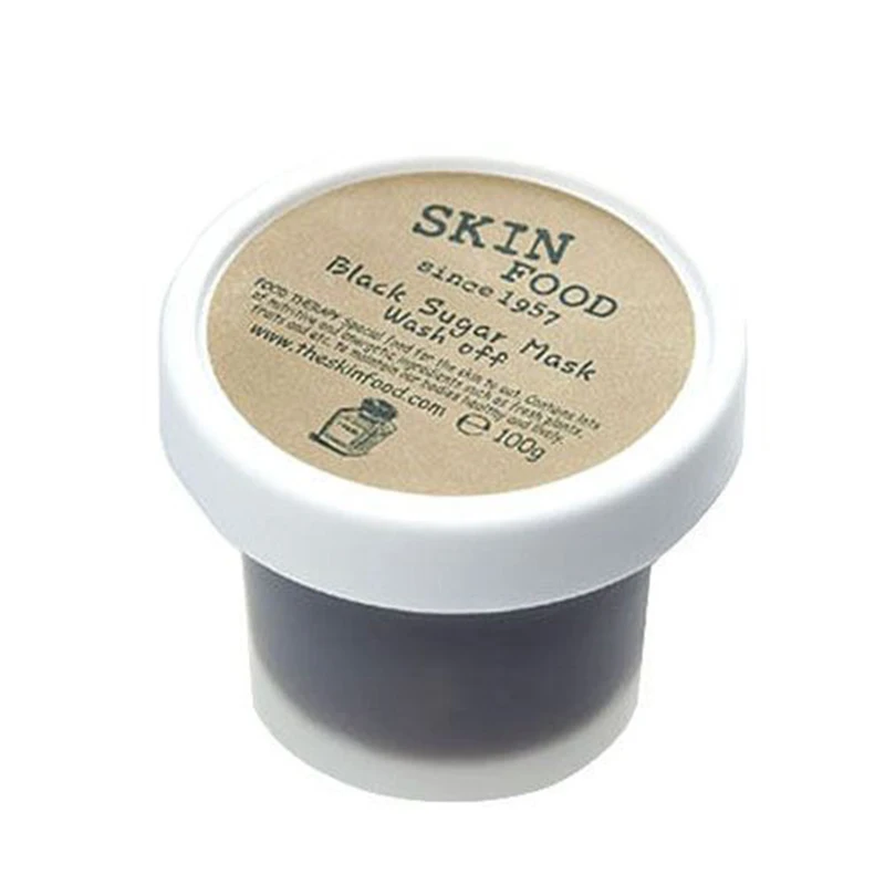 Skinfair маска черного сахарного цвета Вымойте скраб 100 г для ухода за кожей лица