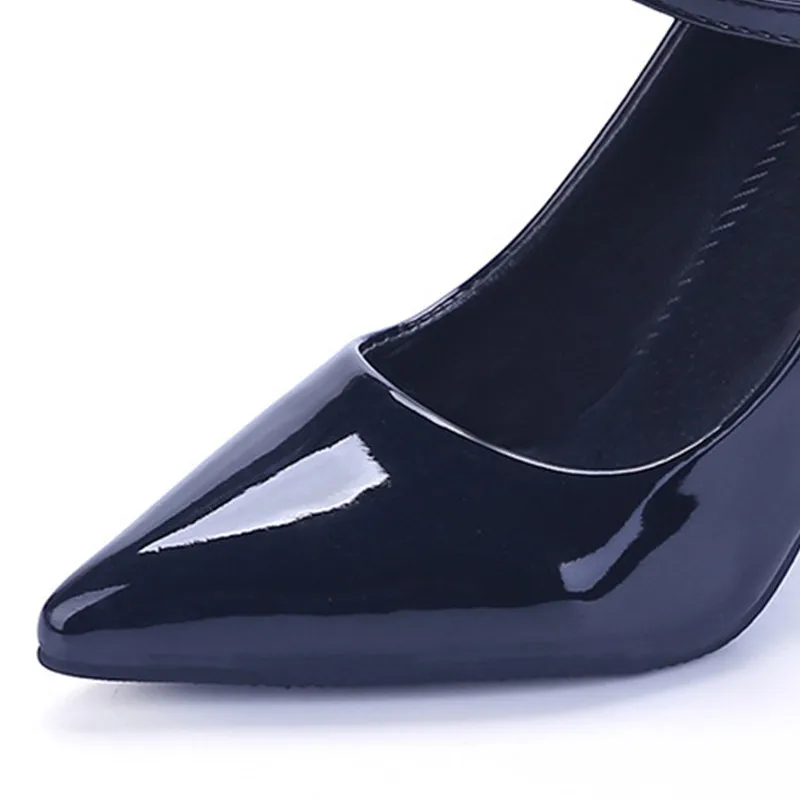 MVP BOY Women Leather Pumps High Quality Heels Pointed Toe Zapatos Mujer Shallow Mouth Sexy Heel Shoes Woman | Обувь