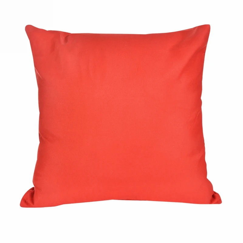 red Urijk 40x40xm конфеты сплошной цвет пледы наволочки декоративные Чехлы для дивана Cusion Чехол подушки сиденья автомобиля - Цвет: red