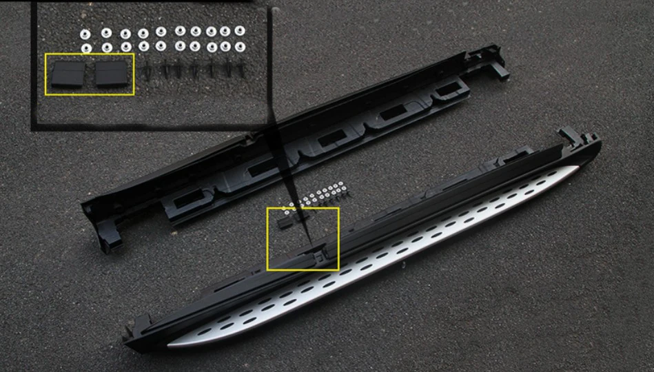 Автомобильные подножки боковые педали для Mercedes Benz ML300 ML320 ML350 ML400 2012 2017