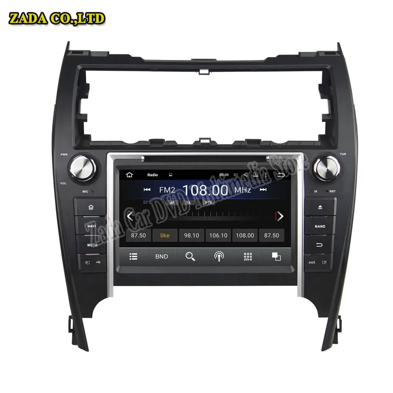8 дюймов 4 Гб + 64 ядерный автомобильный gps навигатор для TOYOTA CAMRY 2012 радиоприемник