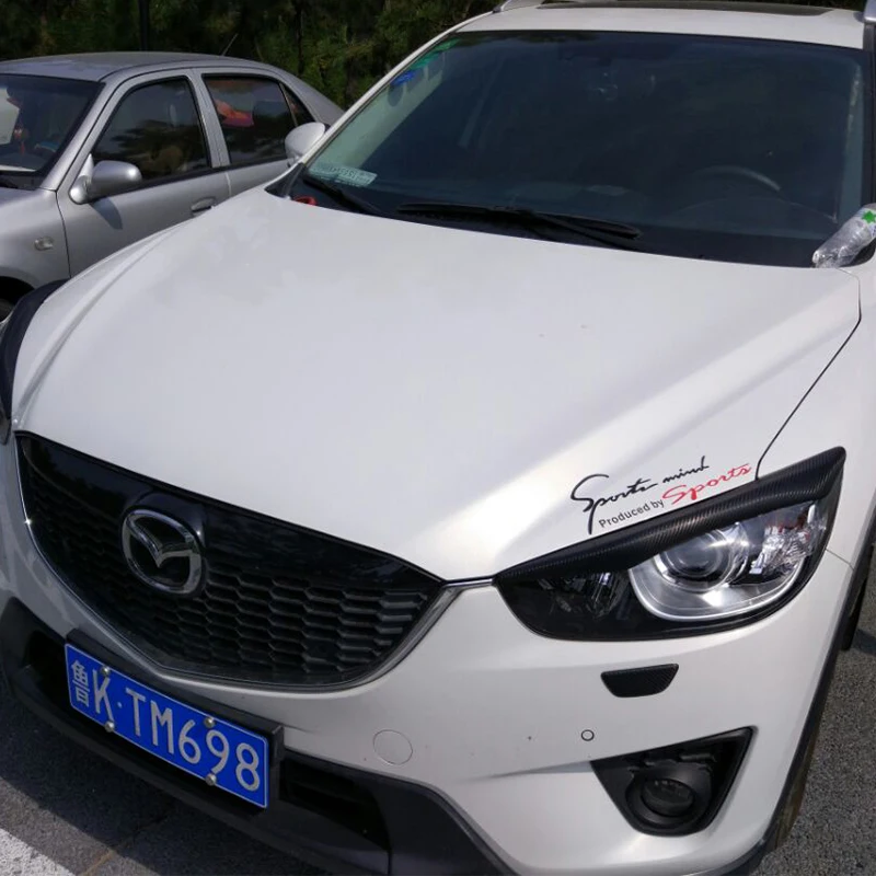 CX 5 FRP первоклассника фар автомобиля век бровей Обложка отделочный стикер для Mazda