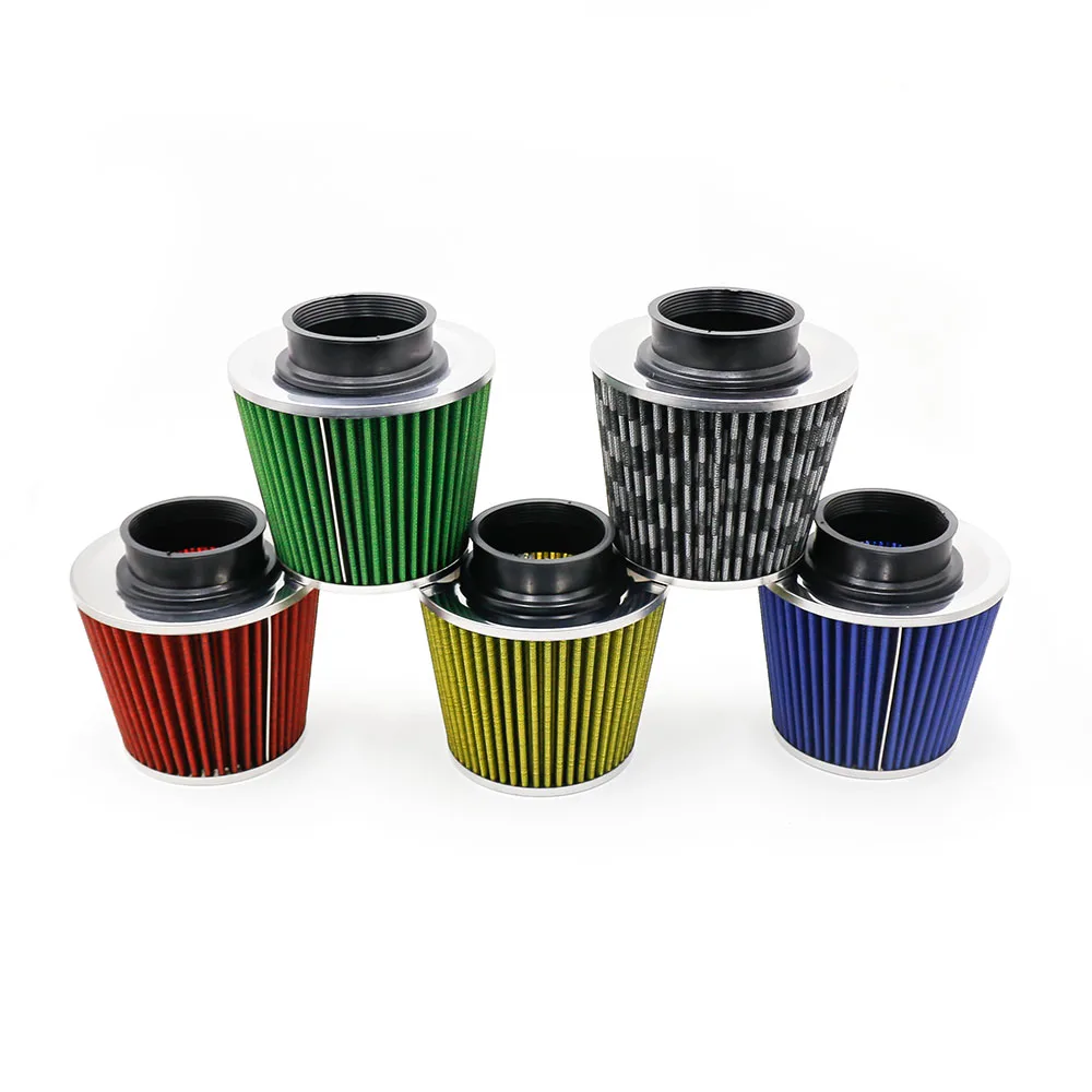 CNSPEED Air Filter 3&quot inch 76mm Intake Height High Flow Cone Cold Performance YC100775 BK|cold air intake|air intake filterintake filter |