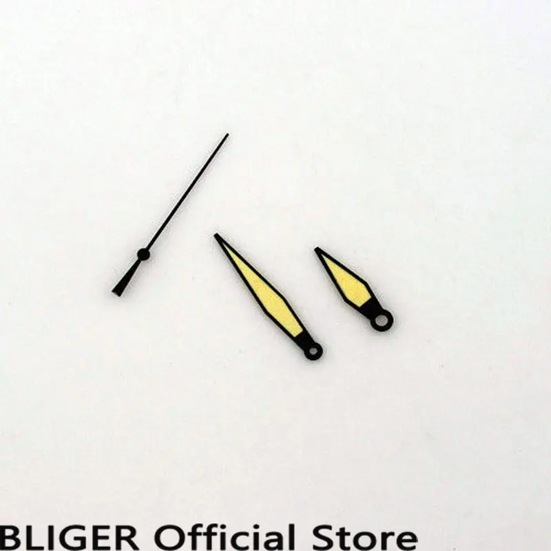 Повседневное bliger новые желтые черные края руки зеленый световой для mingzhu 2813 3804