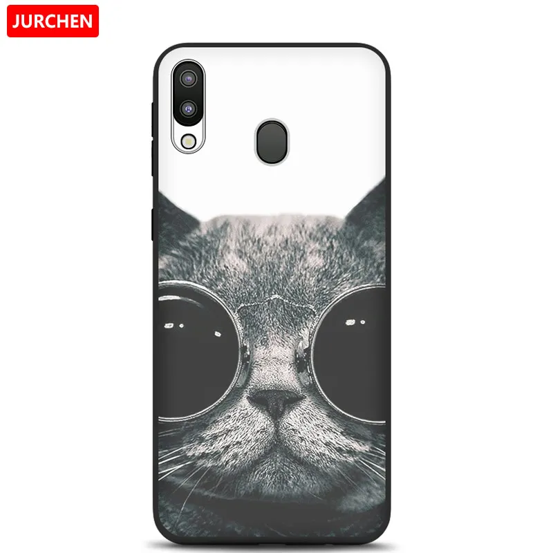 33 JURCHEN милый мультяшный чехол для samsung Galaxy M20 чехол для телефона M205F Силиконовая задняя крышка из ТПУ для samsung M20 Coque Capa 6,3 дюймов - Цвет: 33