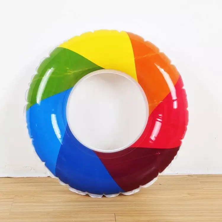 free Inflator 55cm rainbow horse swim ring float baby toy swimming pool Dining Pushchair Infant Portable Play Game Mat Sofas | Мать и