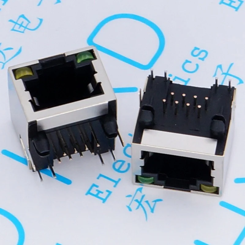 56 сеть с лампой RJ45 разъем сетевой интерфейс Кристалл головной мост 8 p |