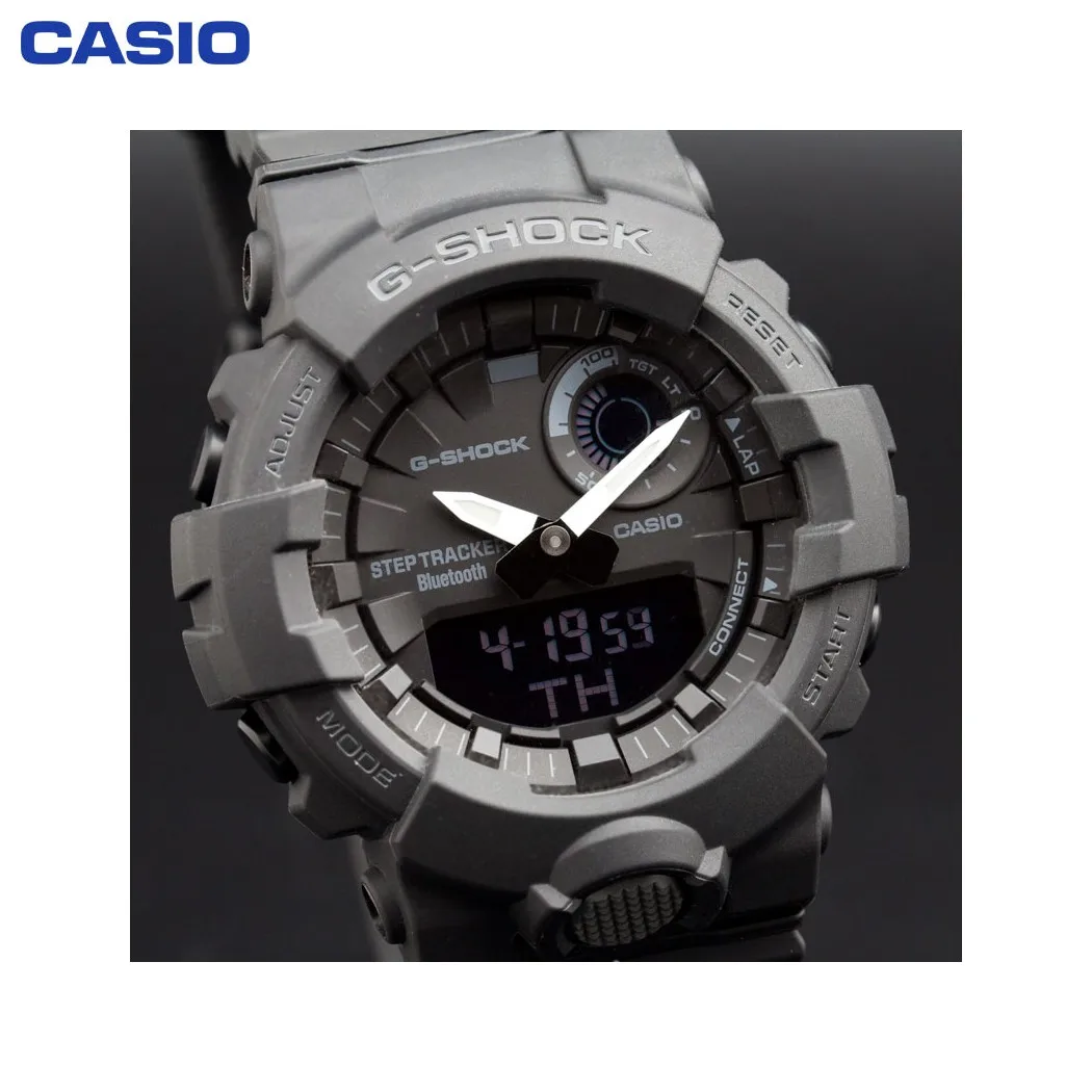 Наручные часы Casio GBA 800 1A мужские кварцевые на пластиковом ремешке|Мужские